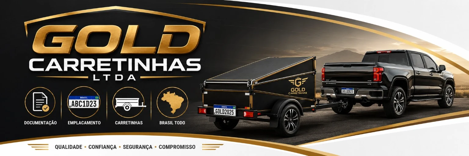 Gold Carretinhas - documentação e emplacamento